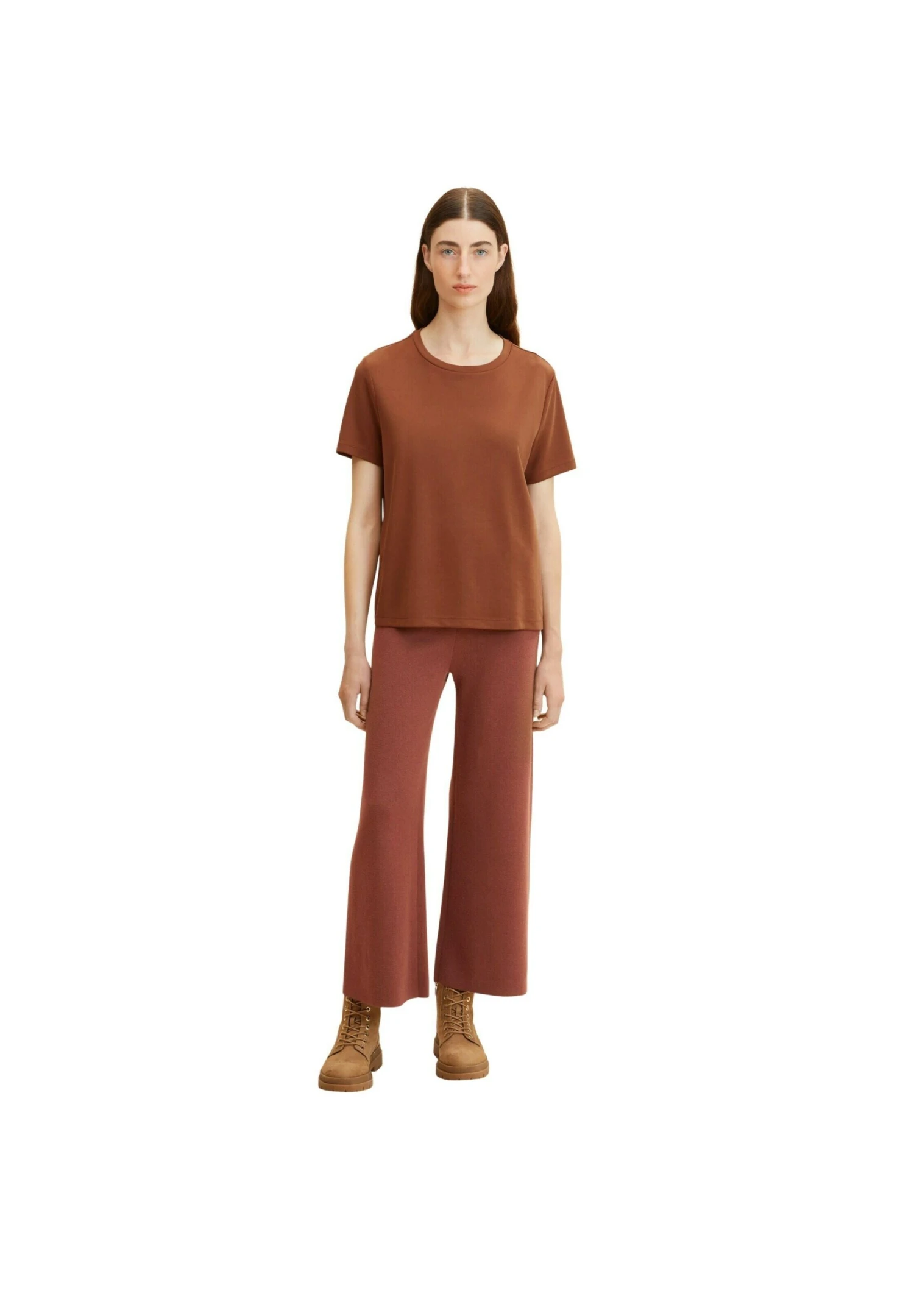 Tom Tailor Broek - Grounded Brown 2 Tom Tailor Broek - Grounded Brown - Afbeelding 2