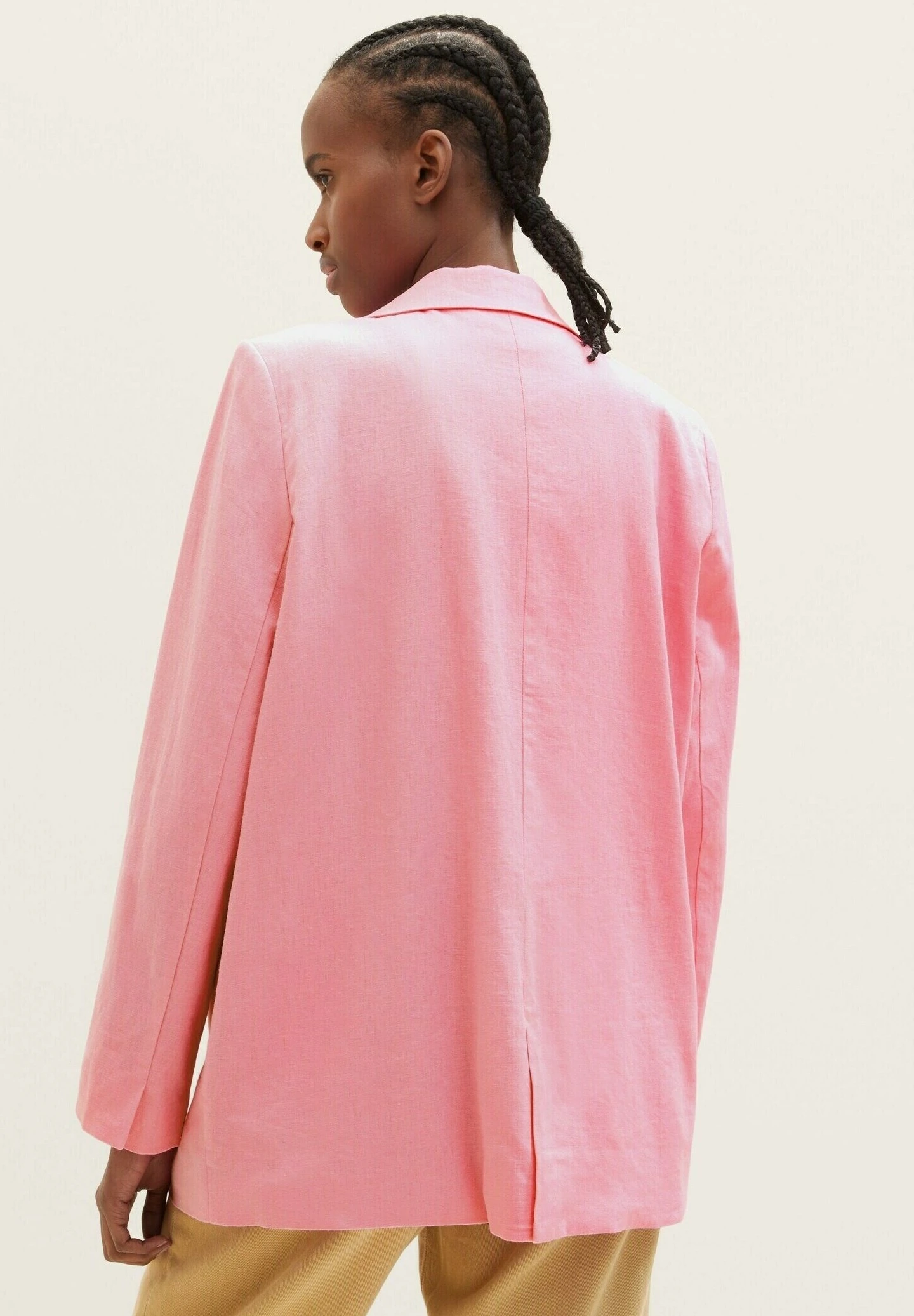 TOM TAILOR Denim Halflange Jas - Fresh Pink 2 TOM TAILOR Denim Halflange Jas - Fresh Pink - Afbeelding 2