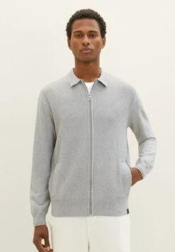 Tom Tailor Vest - Grey Heather Melange