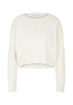 TOM TAILOR Denim Basic - Trui - Gardenia White 31 TOM TAILOR Denim Basic - Trui - Gardenia White -Tom Tailor 7287af33b8884ee18a0c1c29fd3fb650