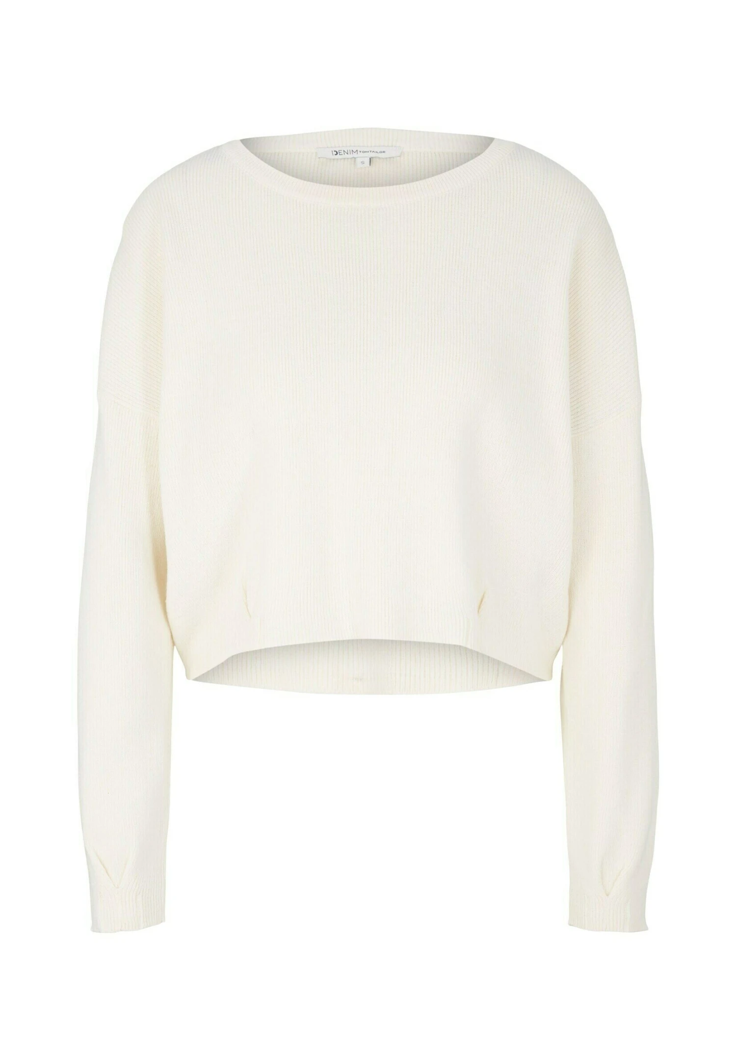 TOM TAILOR Denim Basic - Trui - Gardenia White 15 TOM TAILOR Denim Basic - Trui - Gardenia White - Afbeelding 15