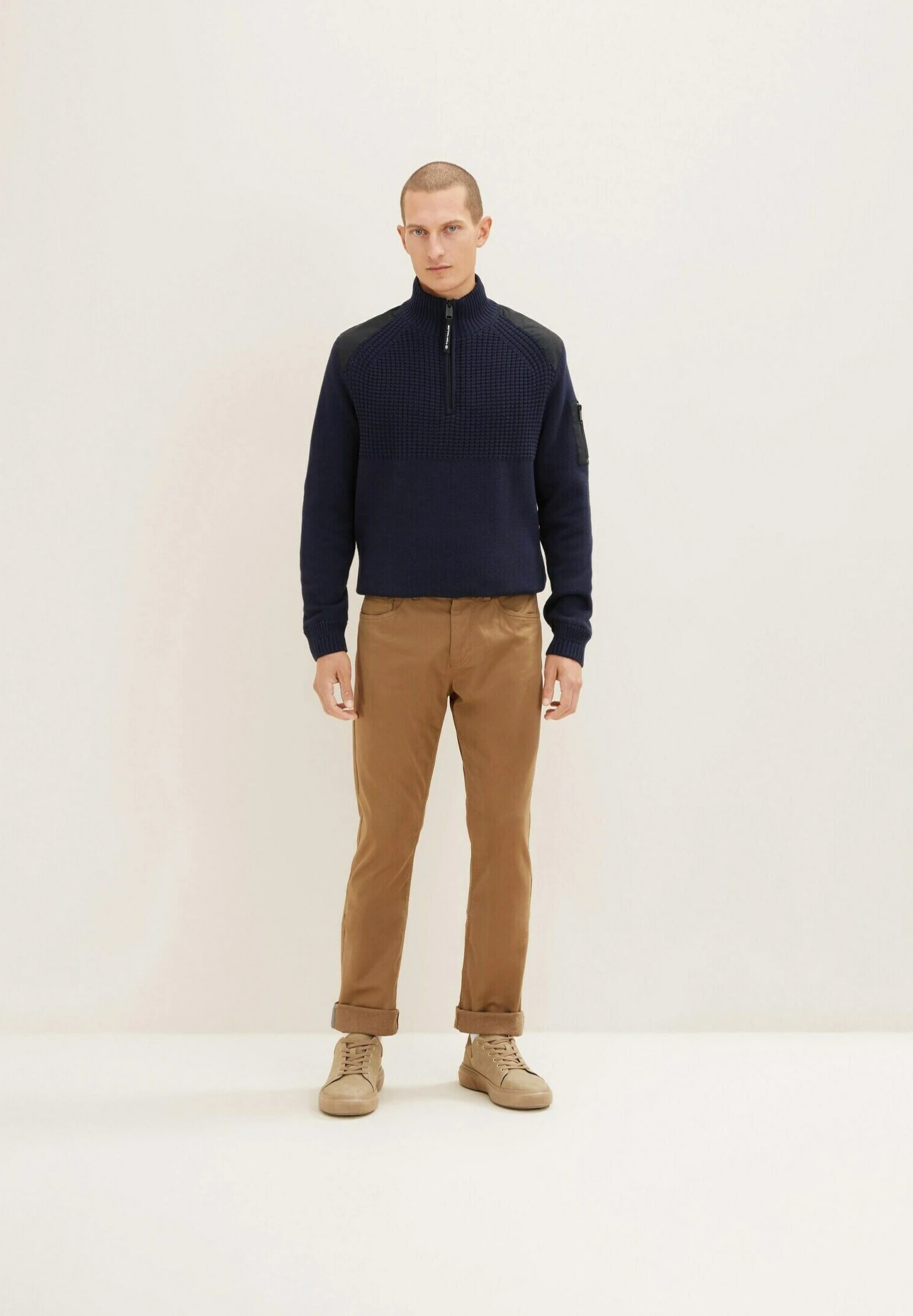 Tom Tailor Broek - Otter Brown 2 Tom Tailor Broek - Otter Brown - Afbeelding 2