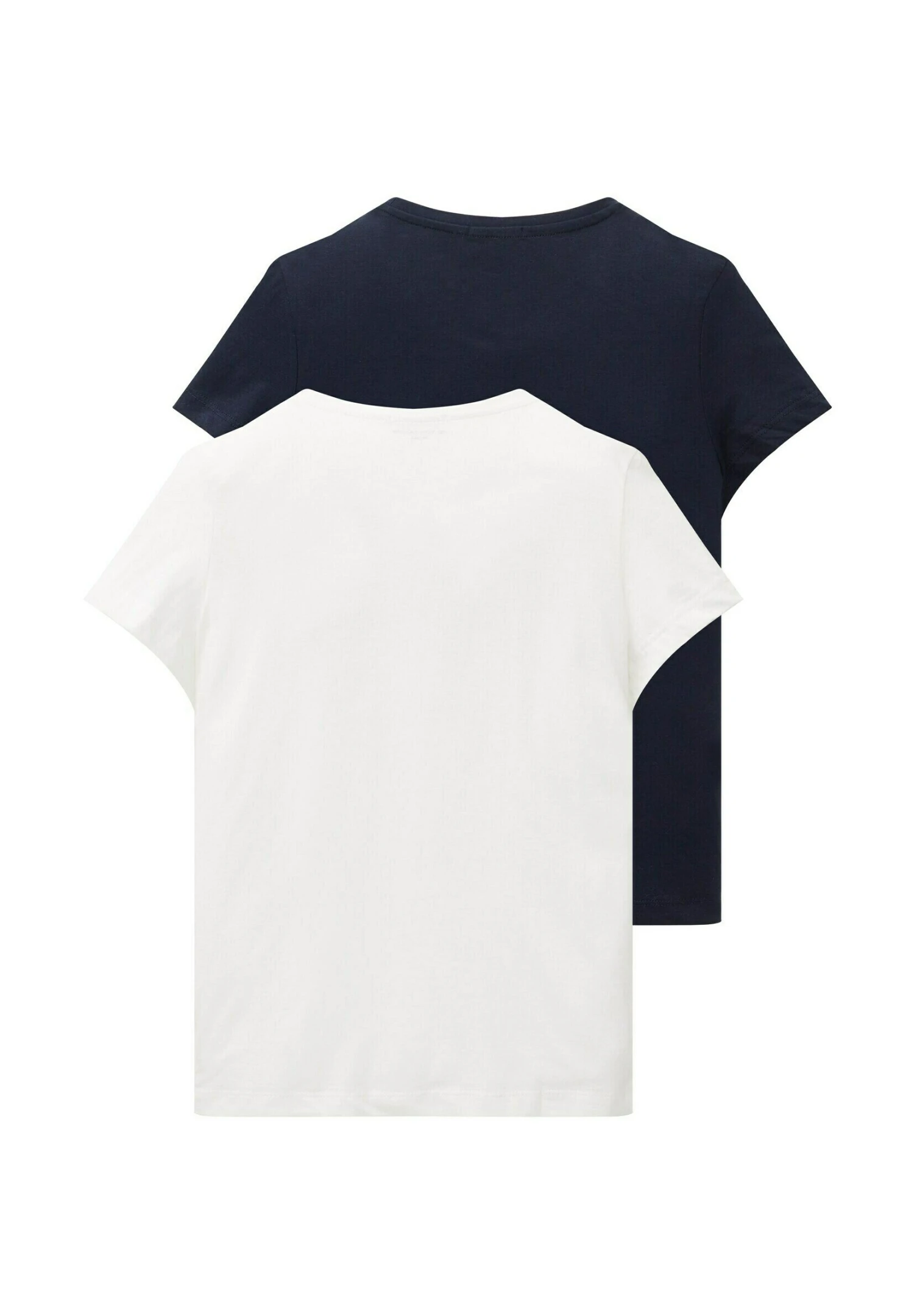Tom Tailor 2 Pack - T-Shirt Print - Whisper White 2 Tom Tailor 2 Pack - T-Shirt Print - Whisper White - Afbeelding 2