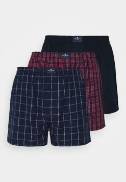 Tom Tailor 3 Pack - Boxershort - Red/Dark 10 Tom Tailor 3 Pack - Boxershort - Red/Dark -Tom Tailor 73aef3346de64f04a3cdb8407d7d0601