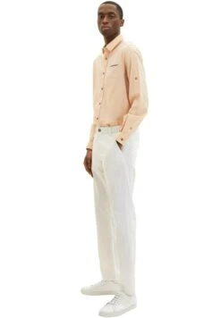 Tom Tailor Mit Struktur - Overhemd - Orange White Squared Structure 23 Tom Tailor Mit Struktur - Overhemd - Orange White Squared Structure -Tom Tailor 73b439326631404e950618bd063df5a6