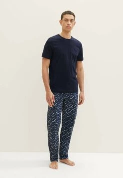 Tom Tailor Mit Palmenprint - Pyjamabroek - Blue Dark Allover 16 Tom Tailor Mit Palmenprint - Pyjamabroek - Blue Dark Allover -Tom Tailor 7458acc37ebd4610bda4c22457258639