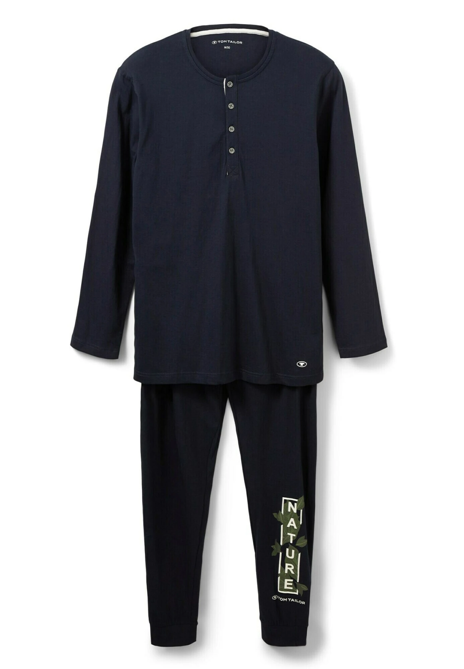 Tom Tailor Mit Logo Print Set - Pyjama - Blue Dark Solid 9 Tom Tailor Mit Logo Print Set - Pyjama - Blue Dark Solid - Afbeelding 9