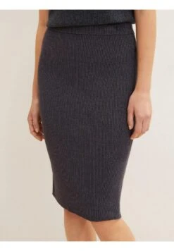 Tom Tailor Mit Rippstruktur - Kokerrok - Evident Anthracite Melange 16 Tom Tailor Mit Rippstruktur - Kokerrok - Evident Anthracite Melange -Tom Tailor 74f8abadbb784276b3b29f880f86c87b