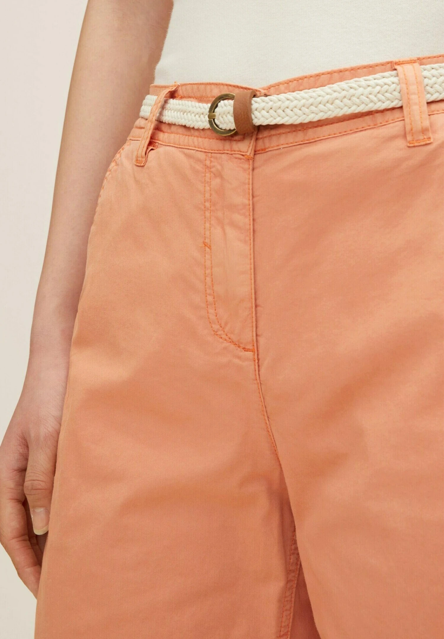 Tom Tailor Shorts - Cantaloupe Orange 5 Tom Tailor Shorts - Cantaloupe Orange - Afbeelding 5
