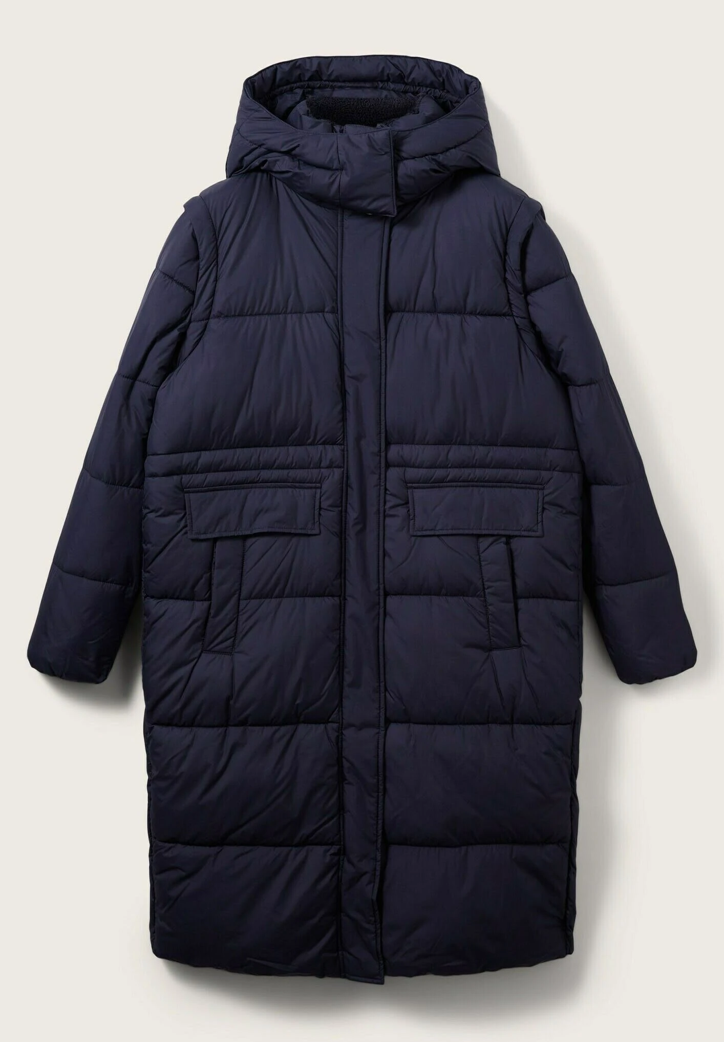 Tom Tailor Mit Abnehmbaren Ärmeln - Winterjas - Navy Midnight Blue 8 Tom Tailor Mit Abnehmbaren Ärmeln - Winterjas - Navy Midnight Blue - Afbeelding 8