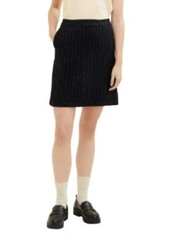 Tom Tailor Mit Nadelstreifenmuster - Minirok - Black Irregular Pin Stripe 18 Tom Tailor Mit Nadelstreifenmuster - Minirok - Black Irregular Pin Stripe -Tom Tailor 75bd851005614322a41a76731cf2708b