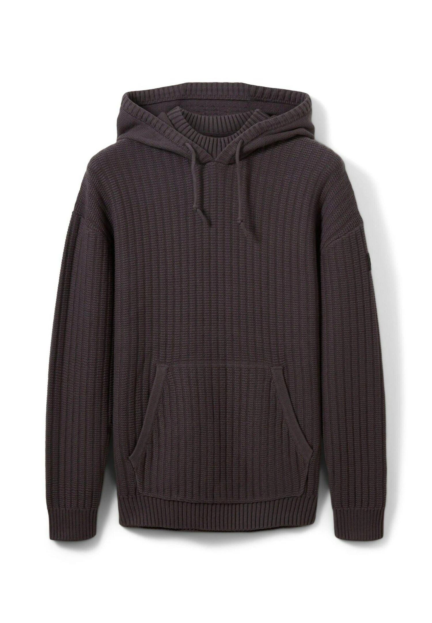 TOM TAILOR Denim Mit Struktur - Hoodie - Coal Grey 5 TOM TAILOR Denim Mit Struktur - Hoodie - Coal Grey - Afbeelding 5