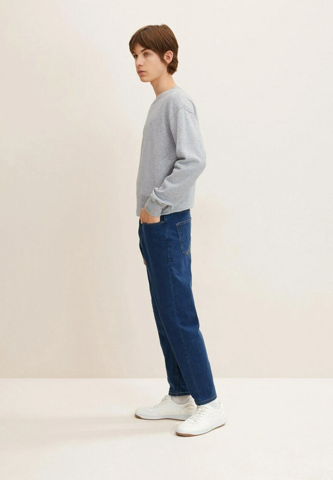 TOM TAILOR Denim Straight Leg Jeans - Used Mid Stone Blue Denim 10 TOM TAILOR Denim Straight Leg Jeans - Used Mid Stone Blue Denim - Afbeelding 10