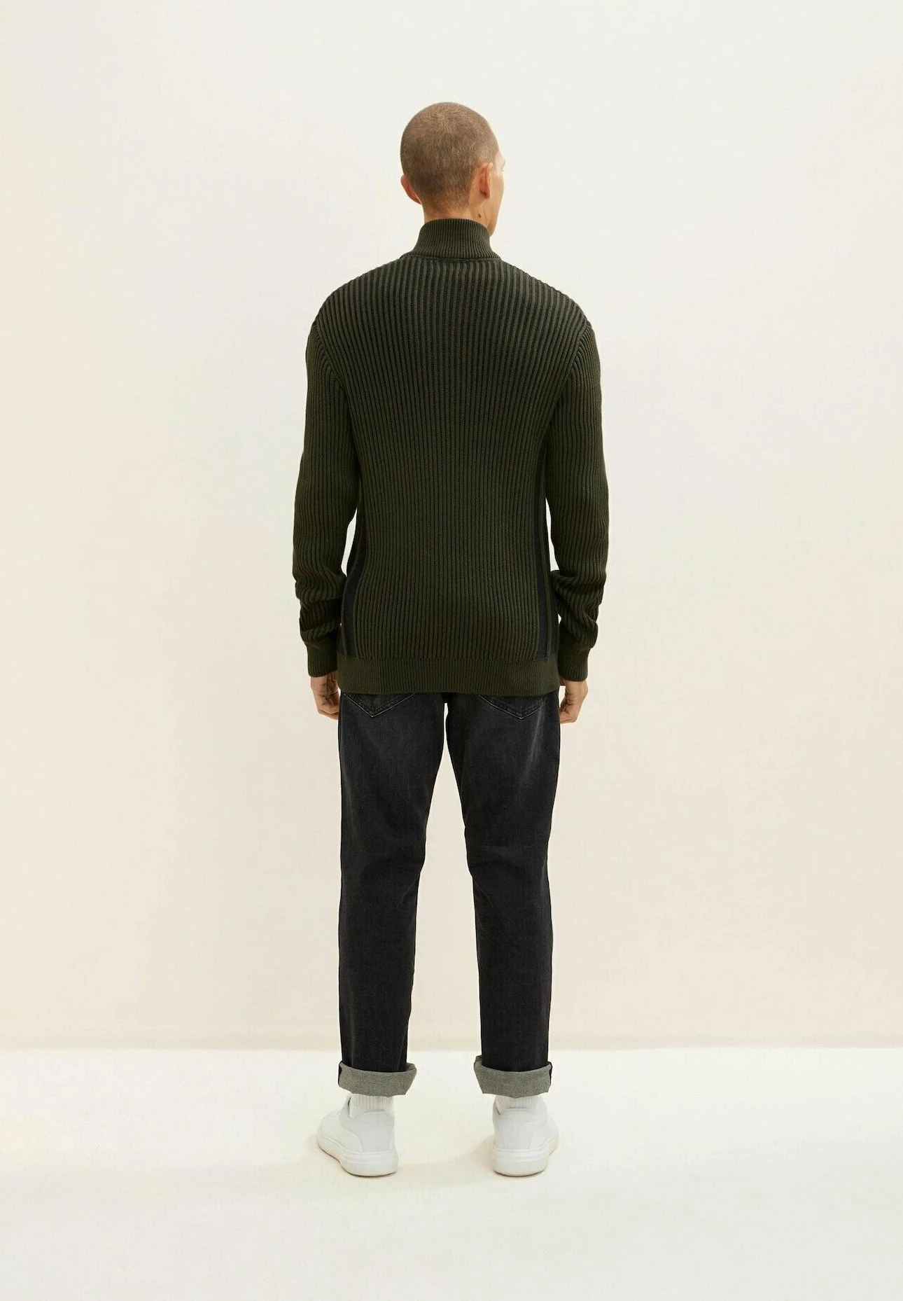 Tom Tailor Vest - Deep Forest Green 3 Tom Tailor Vest - Deep Forest Green - Afbeelding 3