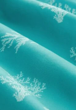 TOM TAILOR Denim Mit Allover-Print - Zwemshorts - Green White Big Coral Print -Tom Tailor 76ebd273e14340efaac51af344a26eca