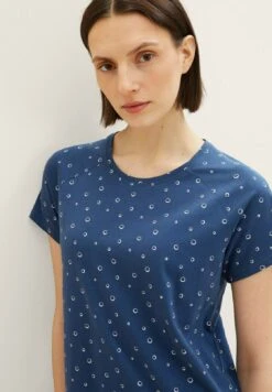Tom Tailor Mit Allover - Nachtjapon - Blue Medium Allover -Tom Tailor 7815e3c5494d488e87f15583671397e9