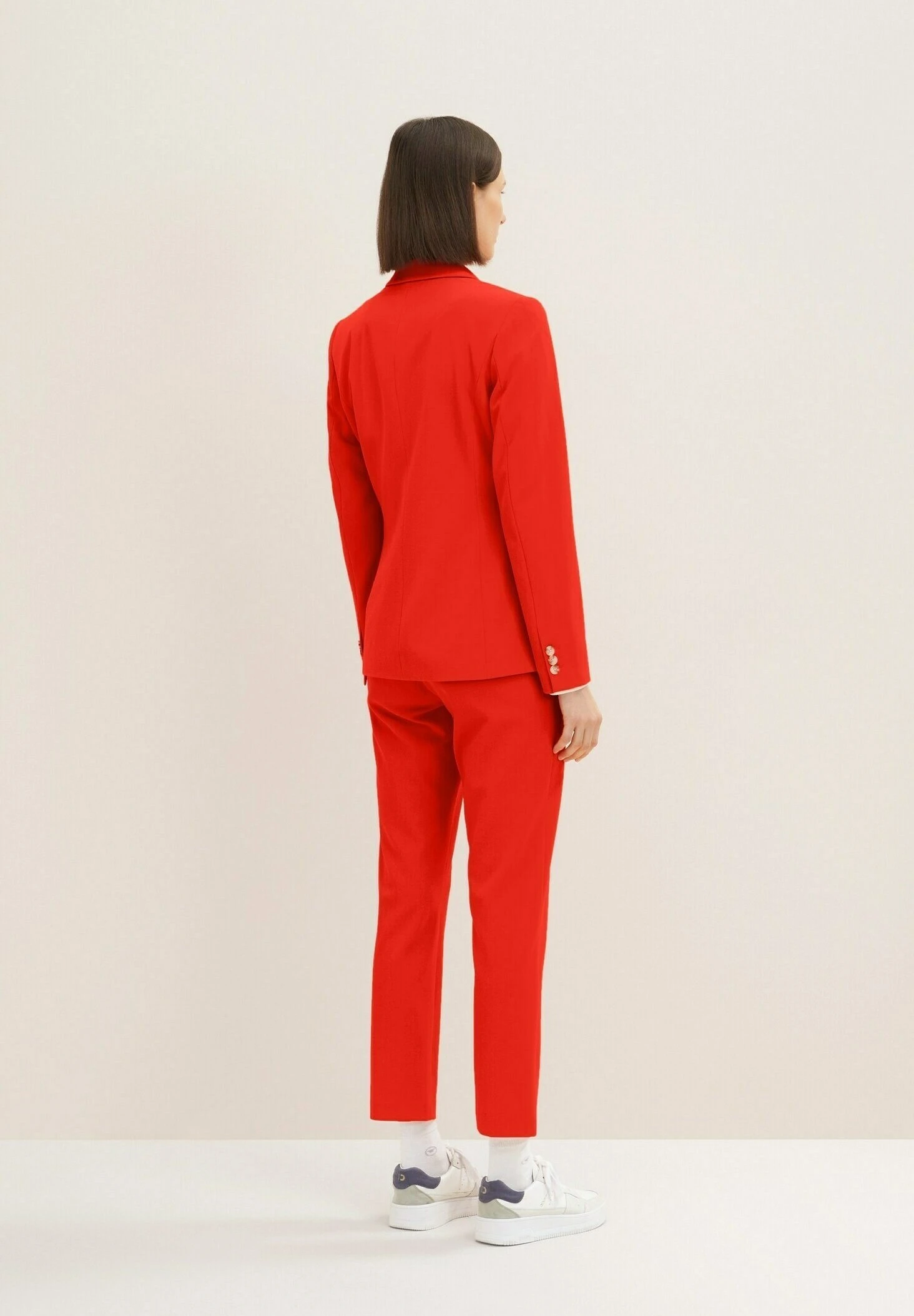 Tom Tailor Farbiger- Blazer - Fever Red 3 Tom Tailor Farbiger- Blazer - Fever Red - Afbeelding 3