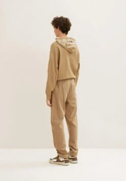 TOM TAILOR Denim Mit Aufgesetzten Tasc - Trainingsbroek - Splashed Clay Beige -Tom Tailor 797bc497844d44f1ad598b0076f0f74a