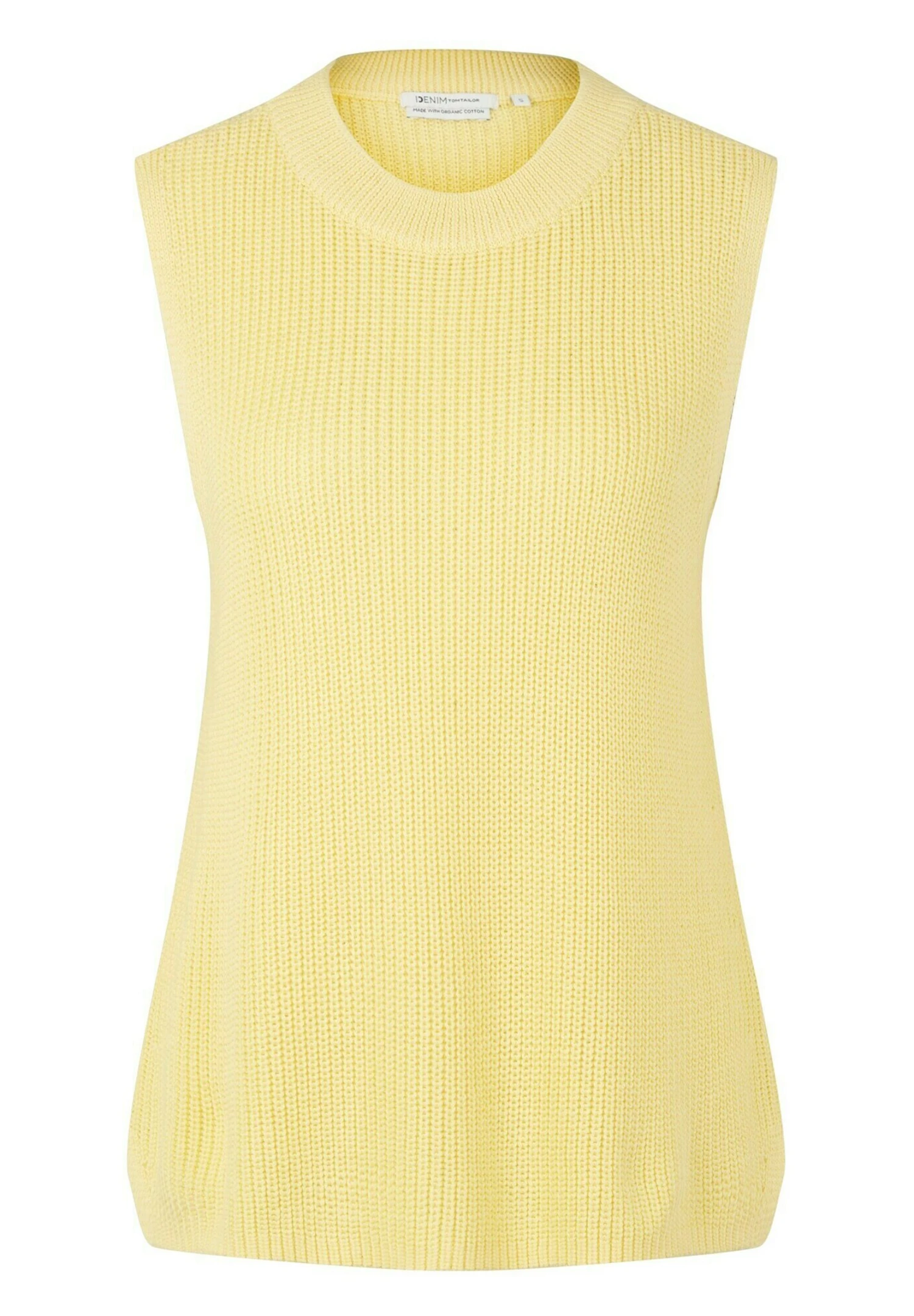 TOM TAILOR Denim Trui - Soft Pale Yellow 5 TOM TAILOR Denim Trui - Soft Pale Yellow - Afbeelding 5