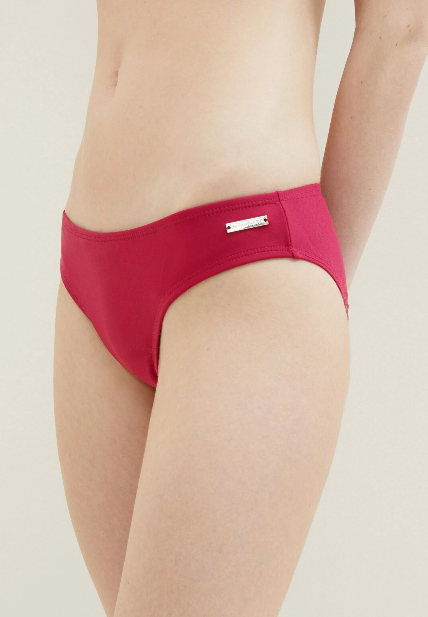 Tom Tailor Basic- Bikinibroekje - Wine Red 1 Tom Tailor Basic- Bikinibroekje - Wine Red