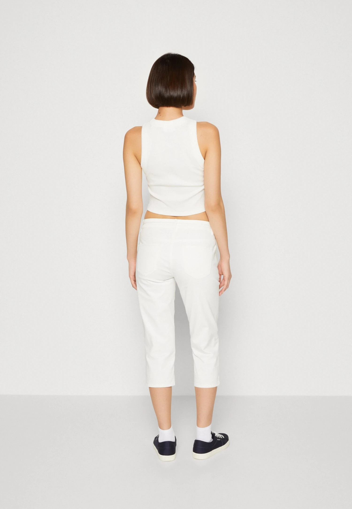 Tom Tailor Alexa Capri - Shorts - Whisper White 3 Tom Tailor Alexa Capri - Shorts - Whisper White - Afbeelding 3