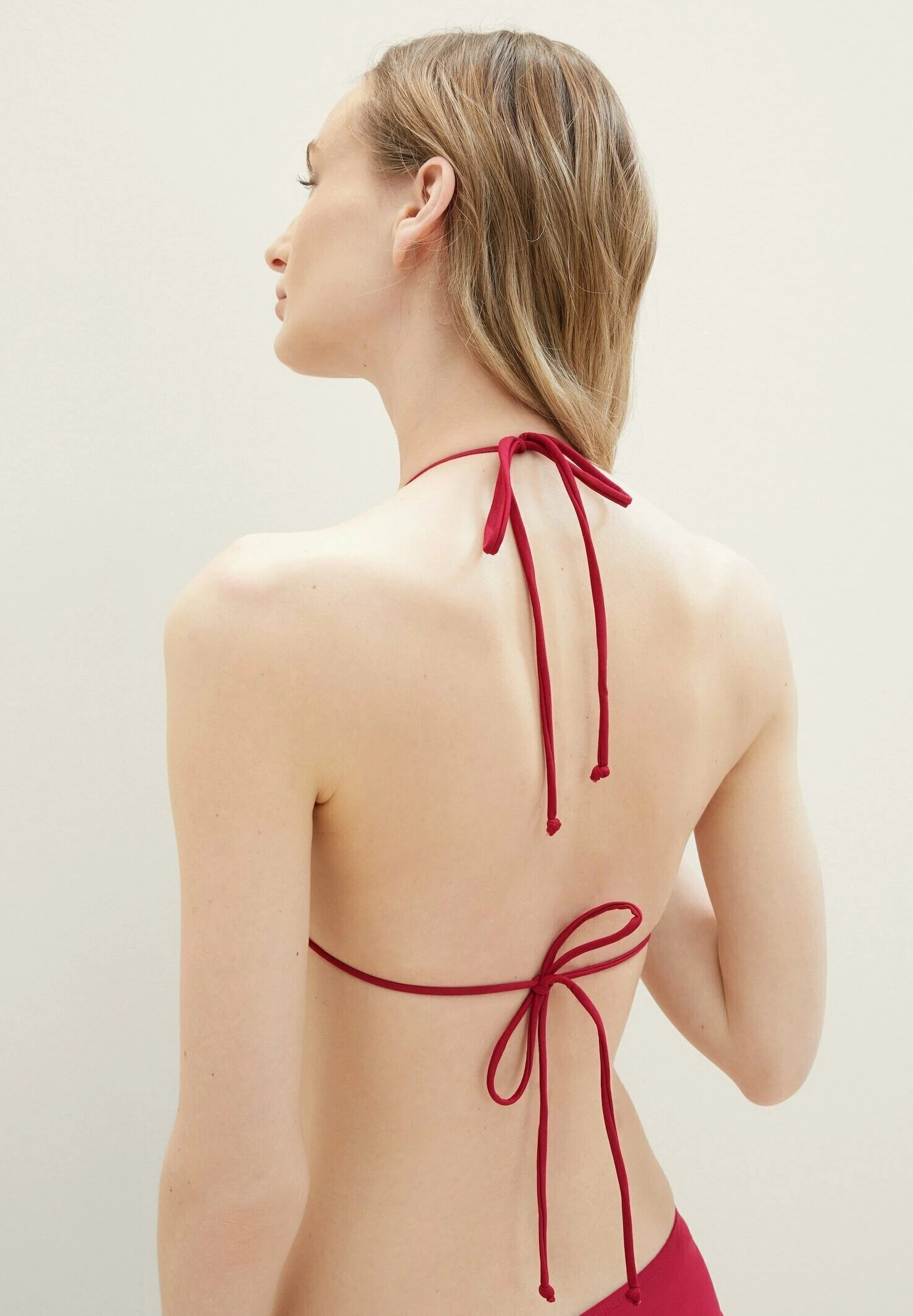 Tom Tailor Basic - Bikinitop - Wine Red 3 Tom Tailor Basic - Bikinitop - Wine Red - Afbeelding 3