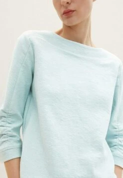 Tom Tailor Mit Struktur - Sweater - Dusty Mint Blue -Tom Tailor 7ac202f08e2e4649a315a3adc1e24afc