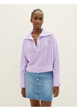 TOM TAILOR Denim Trui - Lilac Vibe