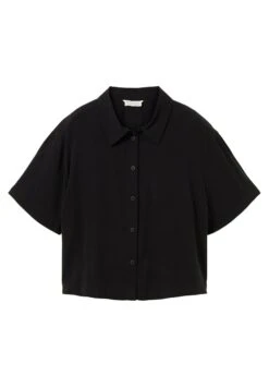 TOM TAILOR Denim Kurzarm - Overhemdblouse - Deep Black 10 TOM TAILOR Denim Kurzarm - Overhemdblouse - Deep Black -Tom Tailor 7adddd754f33496c8dcd9180eba6d137