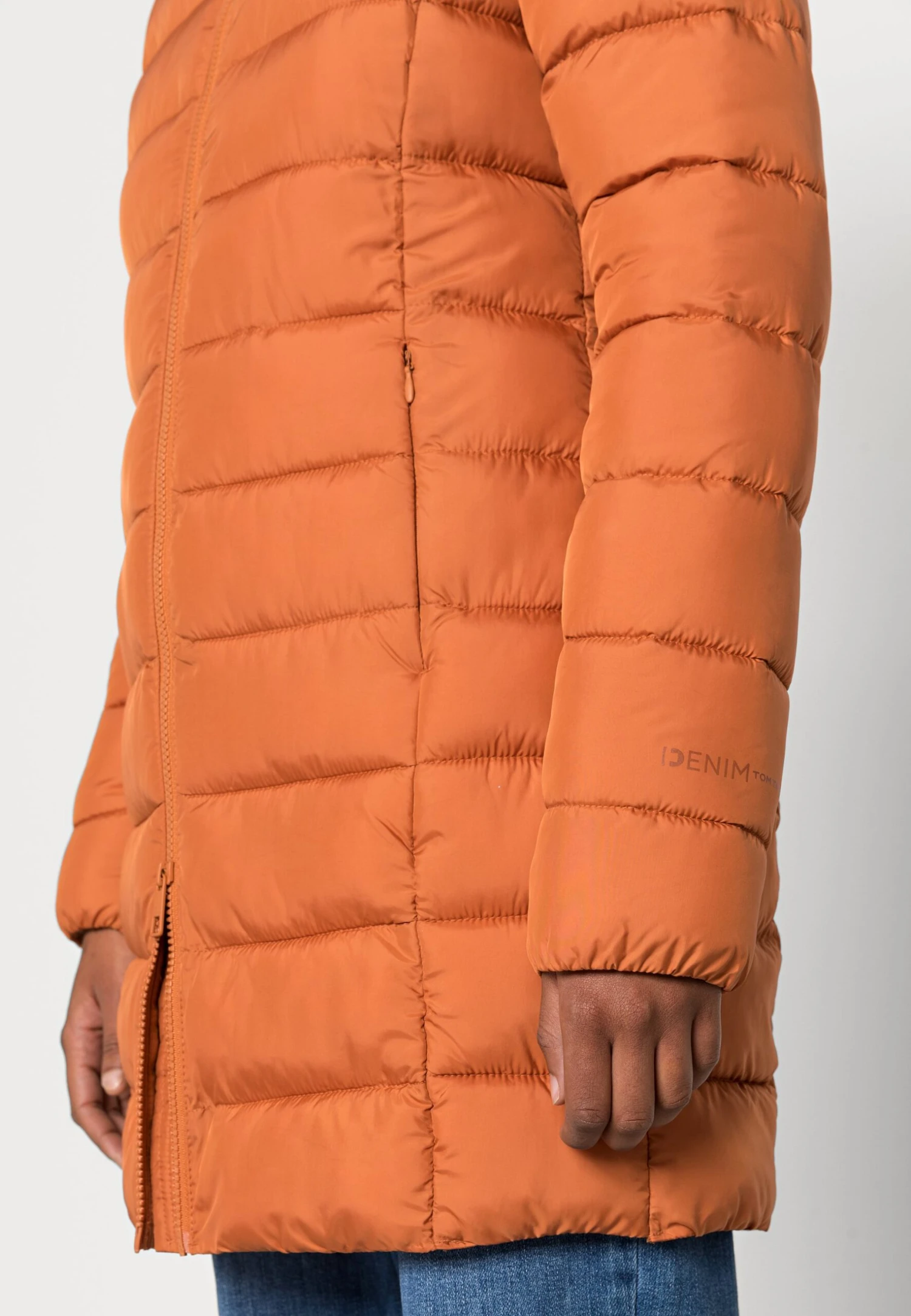 TOM TAILOR Denim Lightweight Puffer - Winterjas - Amber Orange 5 TOM TAILOR Denim Lightweight Puffer - Winterjas - Amber Orange - Afbeelding 5