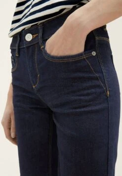 Tom Tailor Alexa- Jeansshort - Rinsed Blue Denim -Tom Tailor 7b71f0f1858c48c898fbe343e24cd308