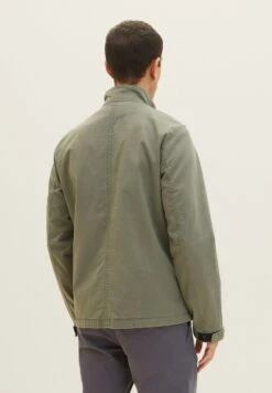 Tom Tailor Mit Stehkragen  - Lichte Jas - Dusty Olive Green -Tom Tailor 7bae045a2fc94ea391a1c3311e894472
