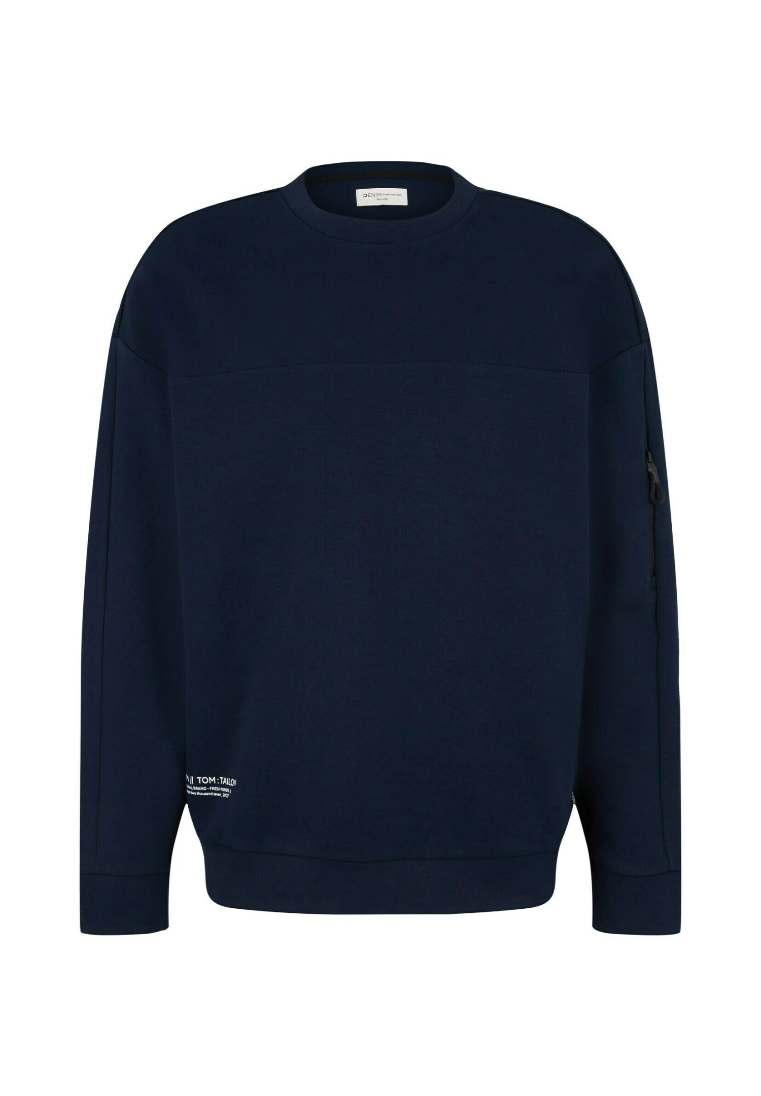 TOM TAILOR Denim Mit Print - Sweater - Sky Captain Blue 6 TOM TAILOR Denim Mit Print - Sweater - Sky Captain Blue - Afbeelding 6