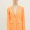 Tom Tailor Farbiger- Blazer - Bright Mango Orange