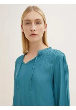Tom Tailor Mit Raffungen - Blouse - Pastel Teal 10 Tom Tailor Mit Raffungen - Blouse - Pastel Teal -Tom Tailor 7c8155c9c5b7441b965442ccf535a5d5