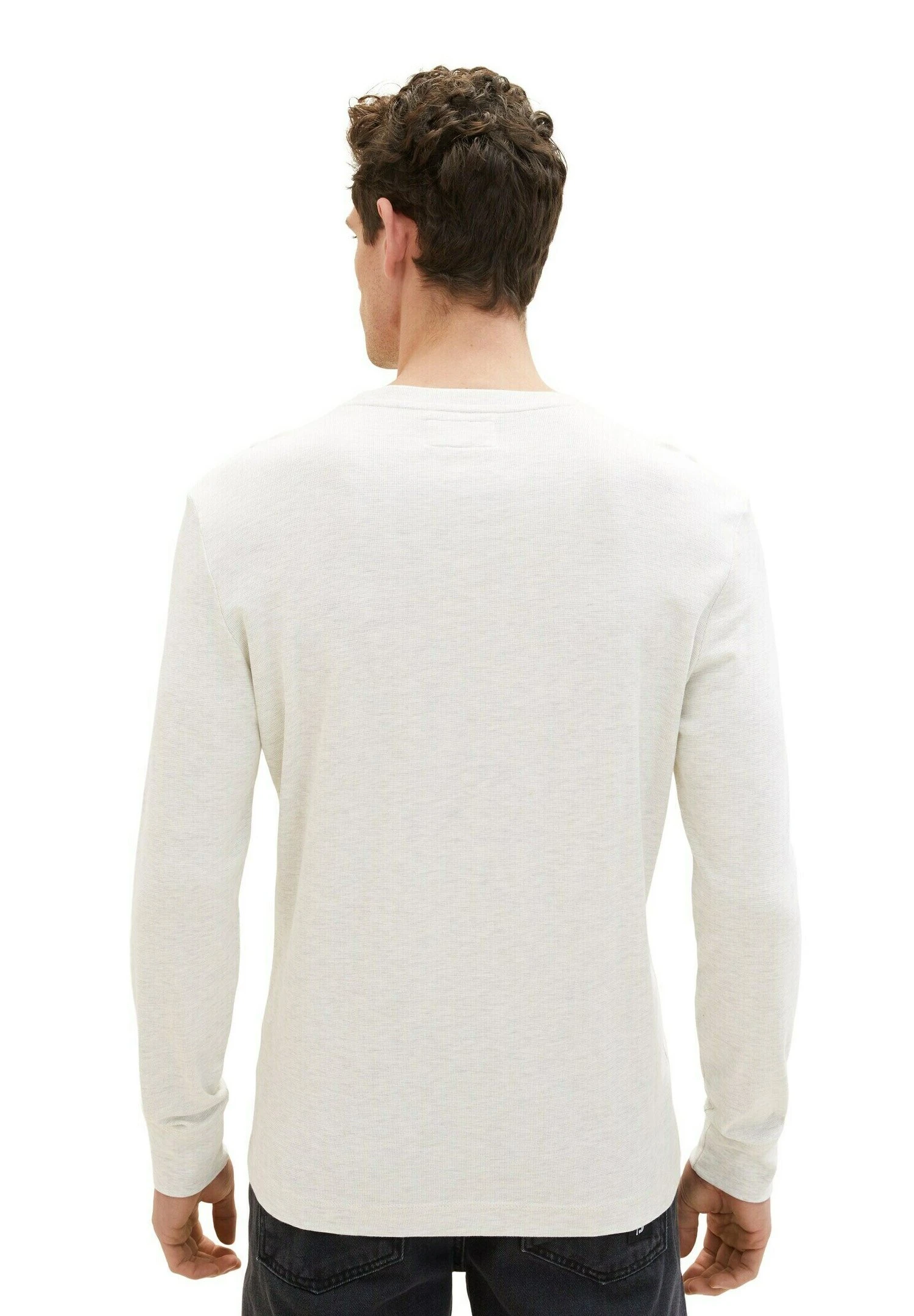 Tom Tailor Mit Struktur - Longsleeve - Vintage Beige Melange 14 Tom Tailor Mit Struktur - Longsleeve - Vintage Beige Melange - Afbeelding 14