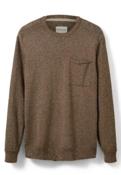 Tom Tailor Trui - Brown Melange Structure 17 Tom Tailor Trui - Brown Melange Structure -Tom Tailor 7d600fa7392c4b008645c7f9892238f4
