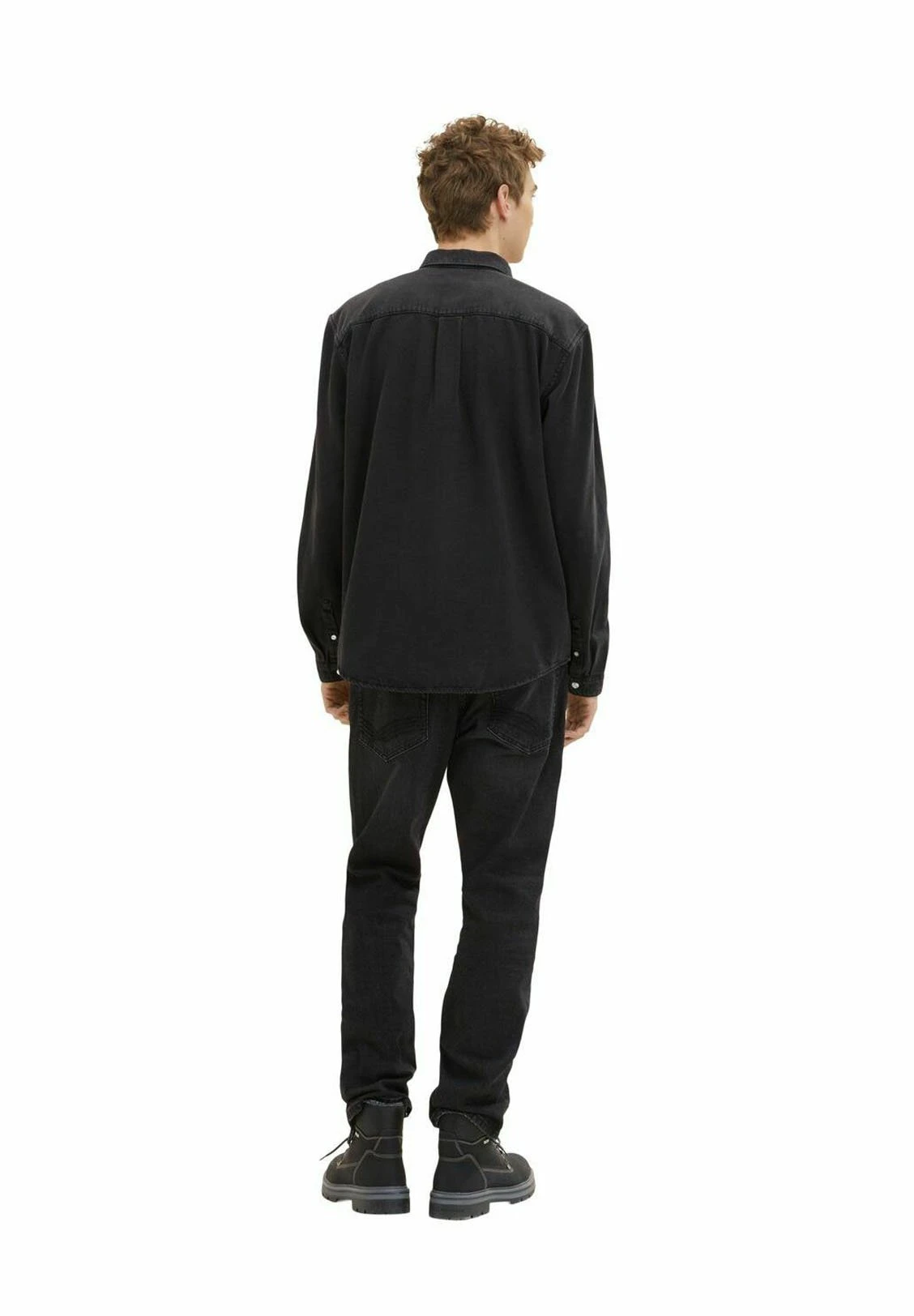 TOM TAILOR Denim Relaxed- Overhemd - Black Denim 2 TOM TAILOR Denim Relaxed- Overhemd - Black Denim - Afbeelding 2