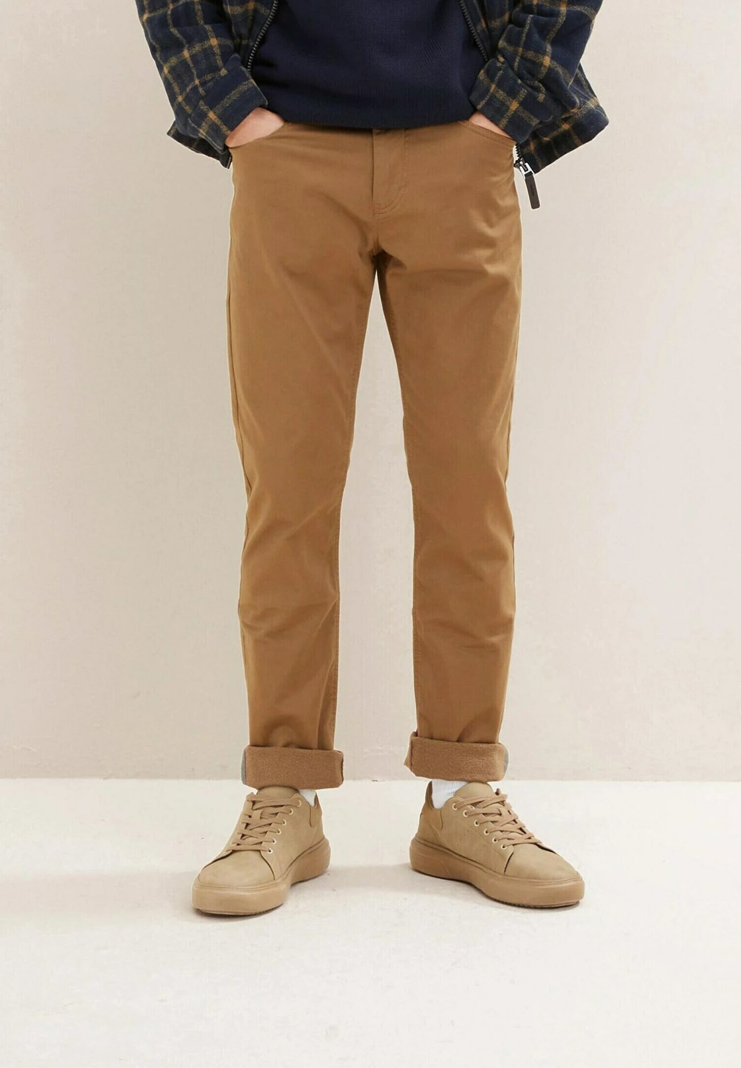 Tom Tailor Broek - Otter Brown 6 Tom Tailor Broek - Otter Brown - Afbeelding 6