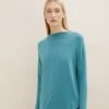 Tom Tailor Mit Stehkragen - Longsleeve - Pastel Teal