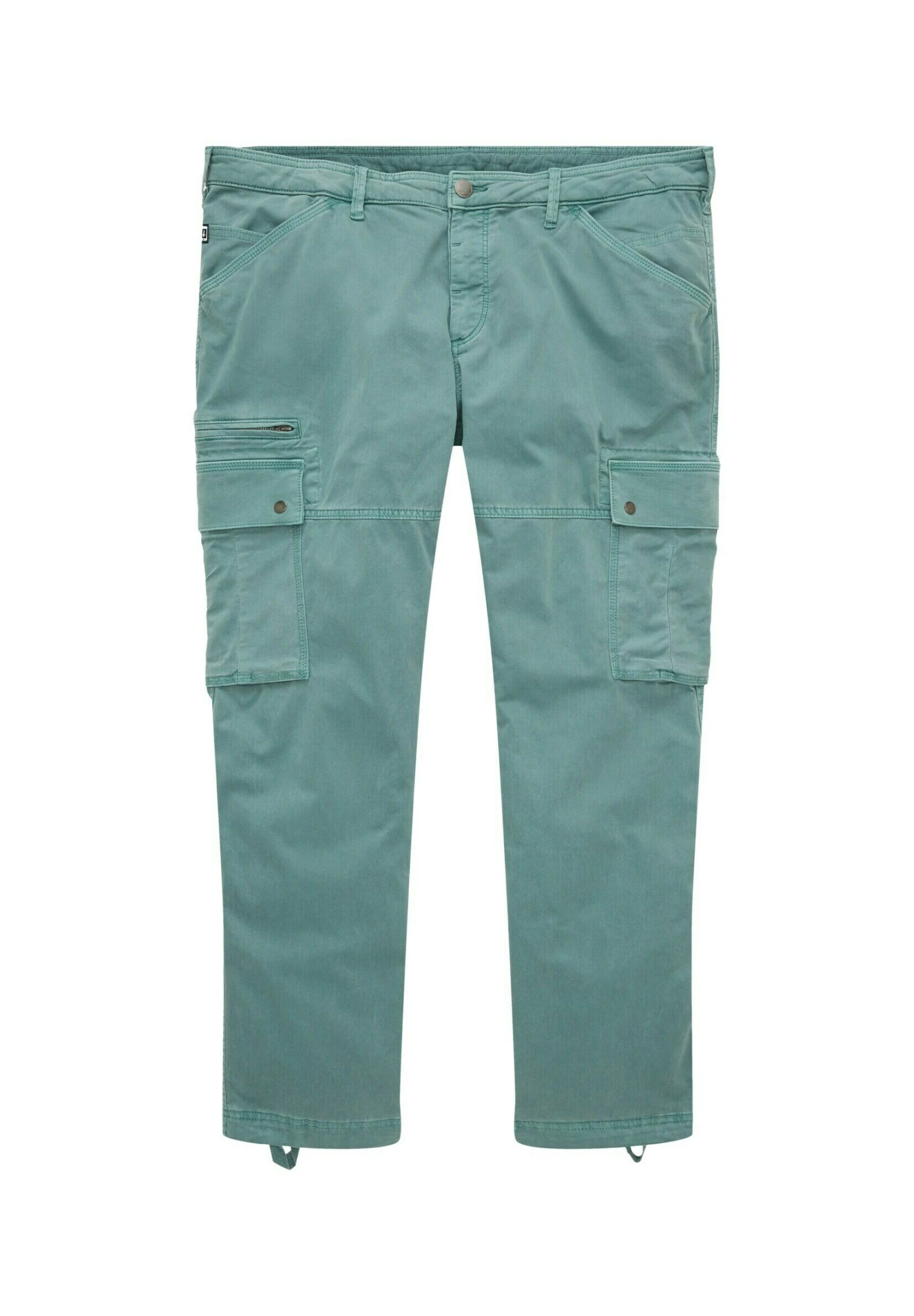 Tom Tailor Plus - Cargobroek - Deep Bluish Green 8 Tom Tailor Plus - Cargobroek - Deep Bluish Green - Afbeelding 8