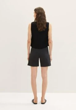 Tom Tailor Kate Vintage Bermuda - Jeansshort - Deep Black -Tom Tailor 7ed609601f08498a987ddd381c1da824