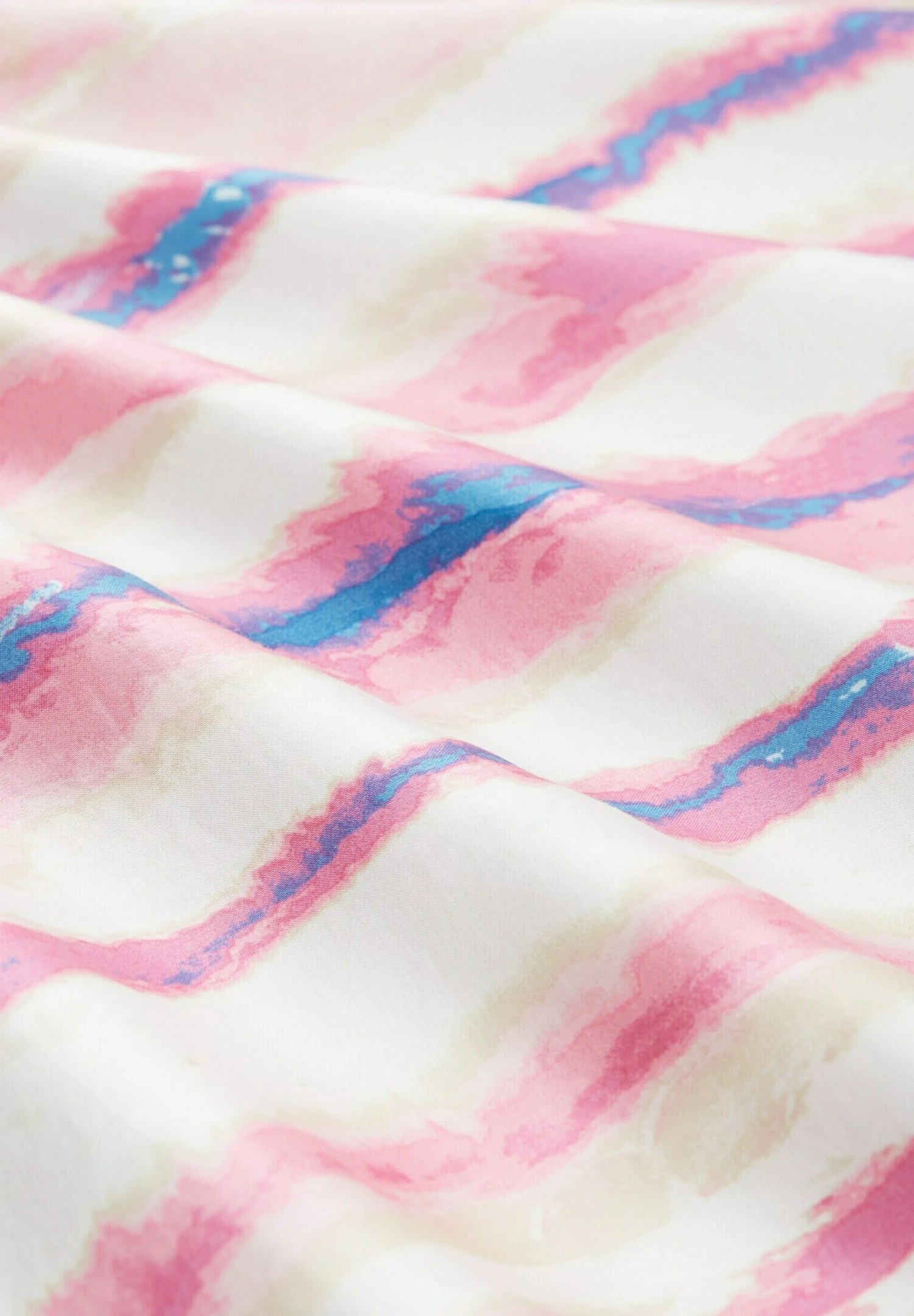 Tom Tailor Loose Fit- Overhemdblouse - Pink Tie Dye Stripe 6 Tom Tailor Loose Fit- Overhemdblouse - Pink Tie Dye Stripe - Afbeelding 6