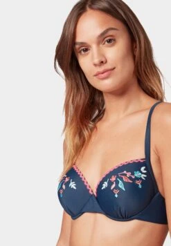 Tom Tailor Mit Blumenmuster - Bikinitop - Dress Blue 9 Tom Tailor Mit Blumenmuster - Bikinitop - Dress Blue -Tom Tailor 7fdd2a569dbc4873a22131175dd977a3