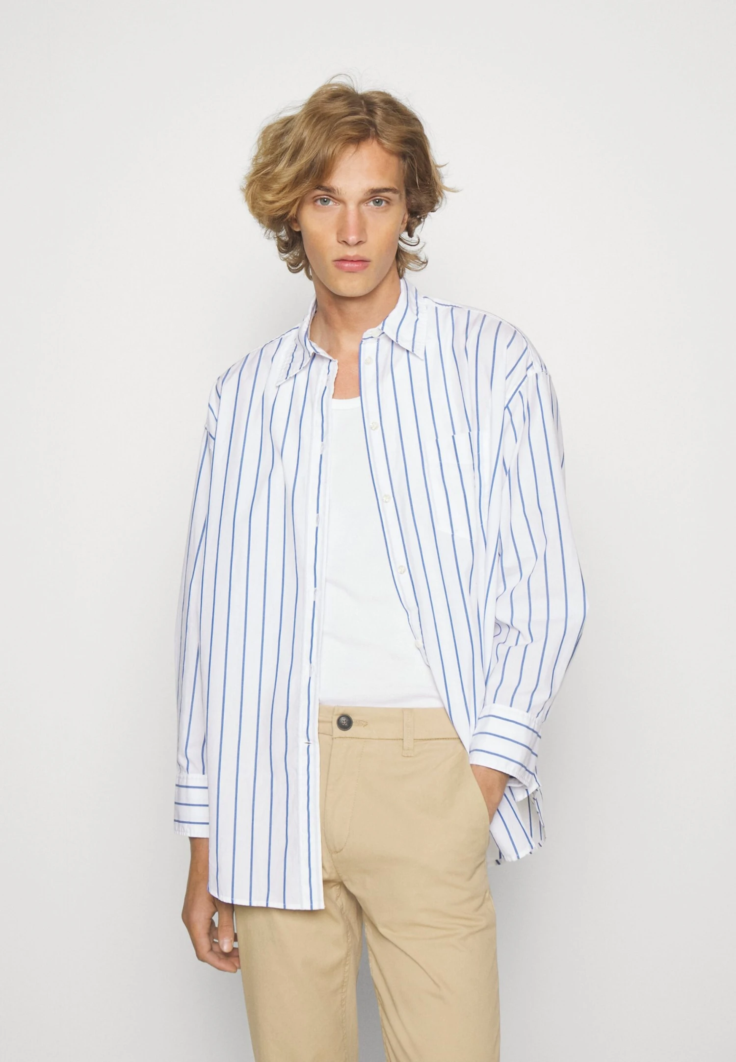 Tom Tailor Trousers - Chino - Beach Sand 4 Tom Tailor Trousers - Chino - Beach Sand - Afbeelding 4