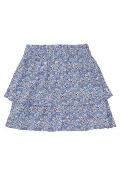 Tom Tailor Mit Volants - A-Lijn Rok - Light Blue