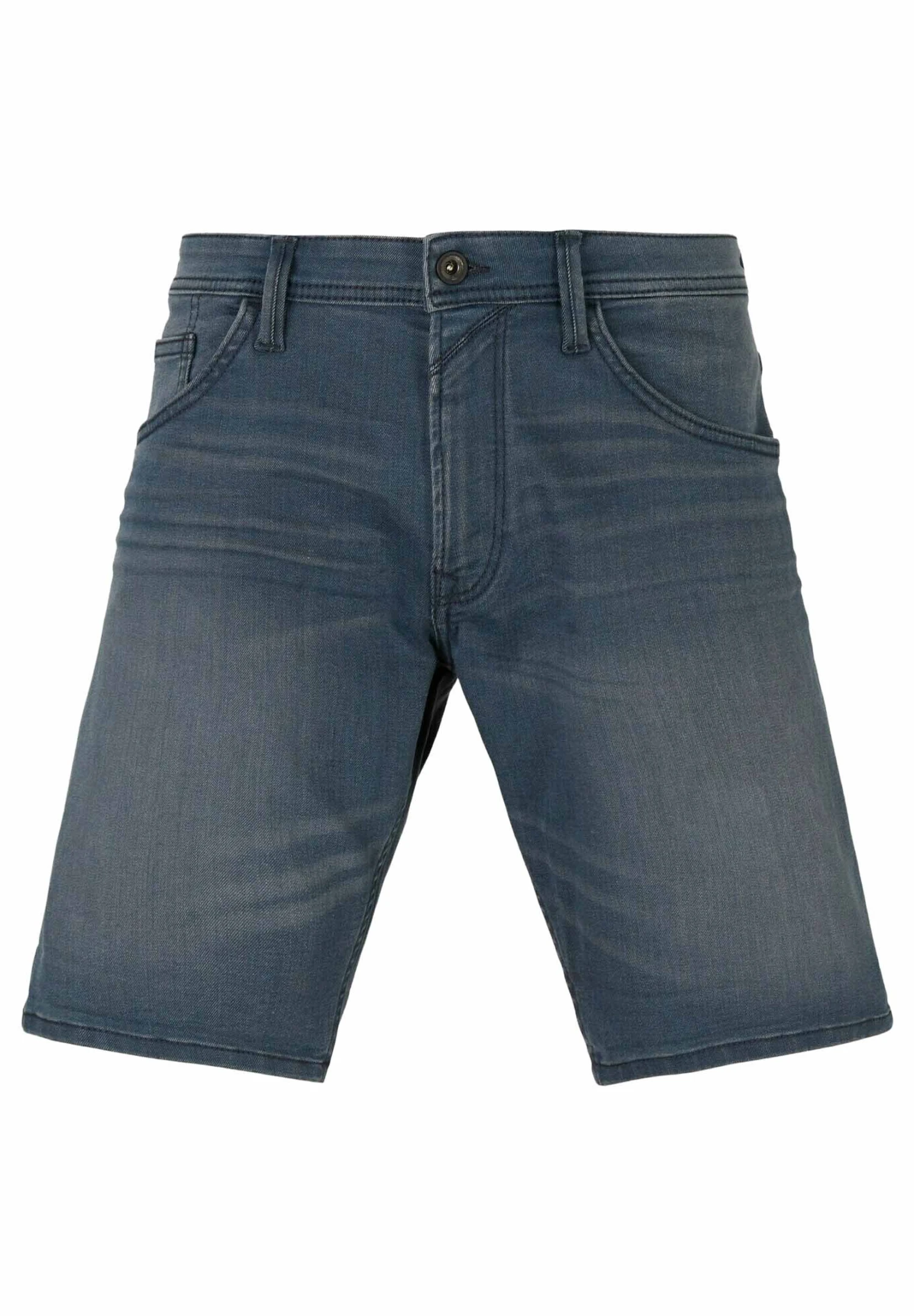 TOM TAILOR Denim Jeansshort - Mid Stone Blue Black Denim 1 TOM TAILOR Denim Jeansshort - Mid Stone Blue Black Denim