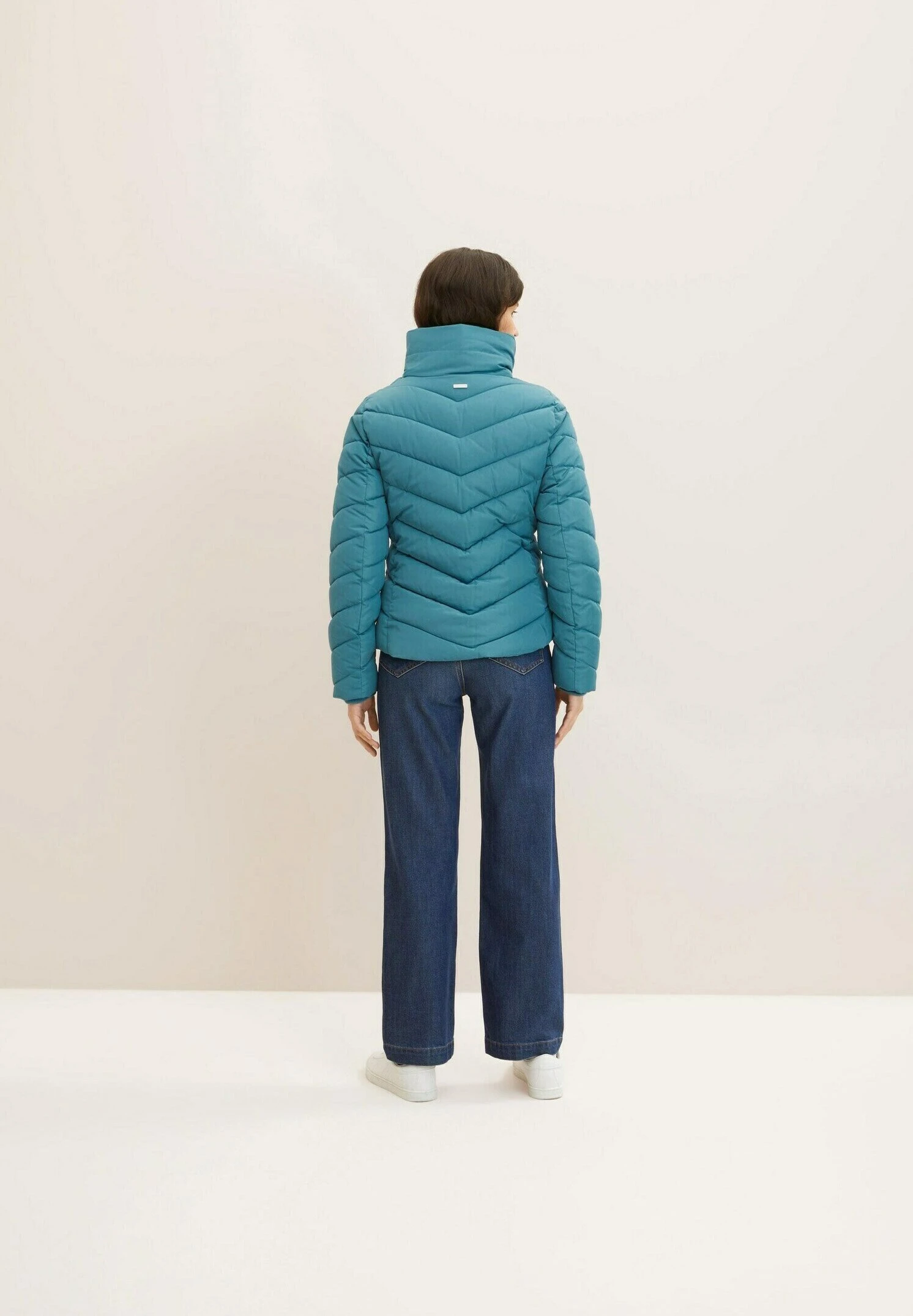 Tom Tailor Winterjas - Pastel Teal 2 Tom Tailor Winterjas - Pastel Teal - Afbeelding 2
