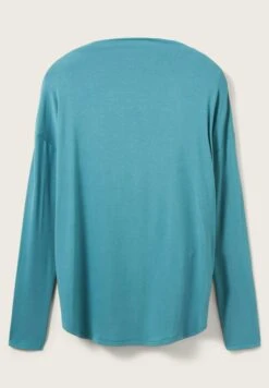 Tom Tailor Mit Stehkragen - Longsleeve - Pastel Teal -Tom Tailor 81790611721f492697319cf4029da419
