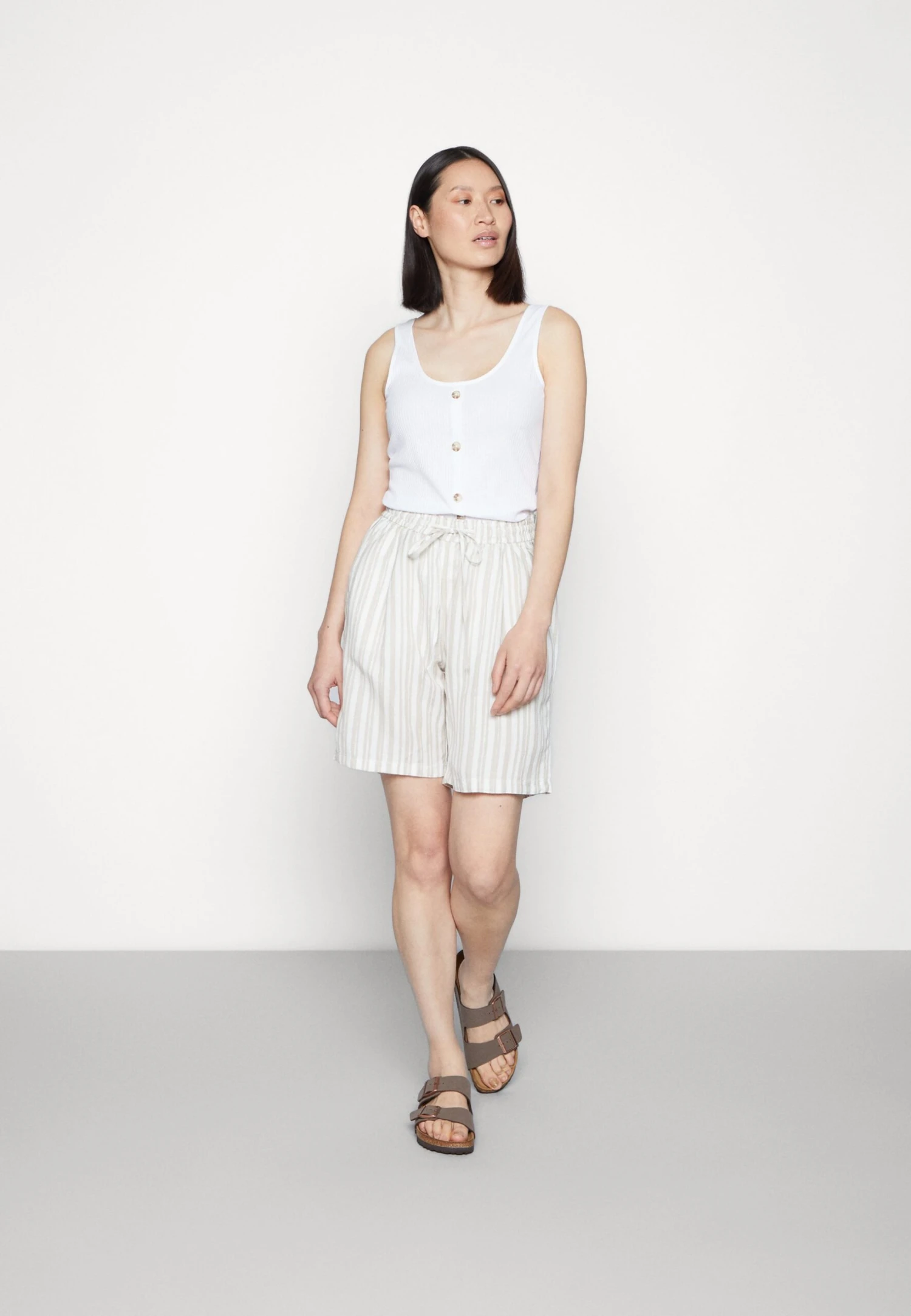 Tom Tailor Trainingsbroek - Beige 2 Tom Tailor Trainingsbroek - Beige - Afbeelding 2